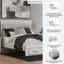Grand lit plateforme avec rangement Laurentis-123299505-123299504
