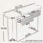 Console OMCHOM 55 pouces avec 2 tiroirs-705473134
