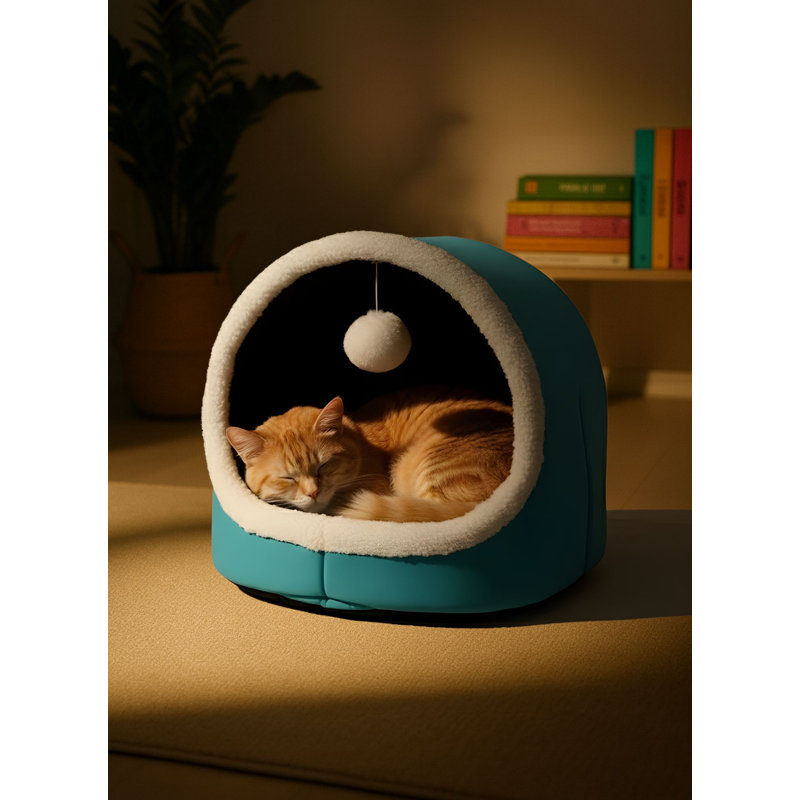 Lit pour chat, Bleu
