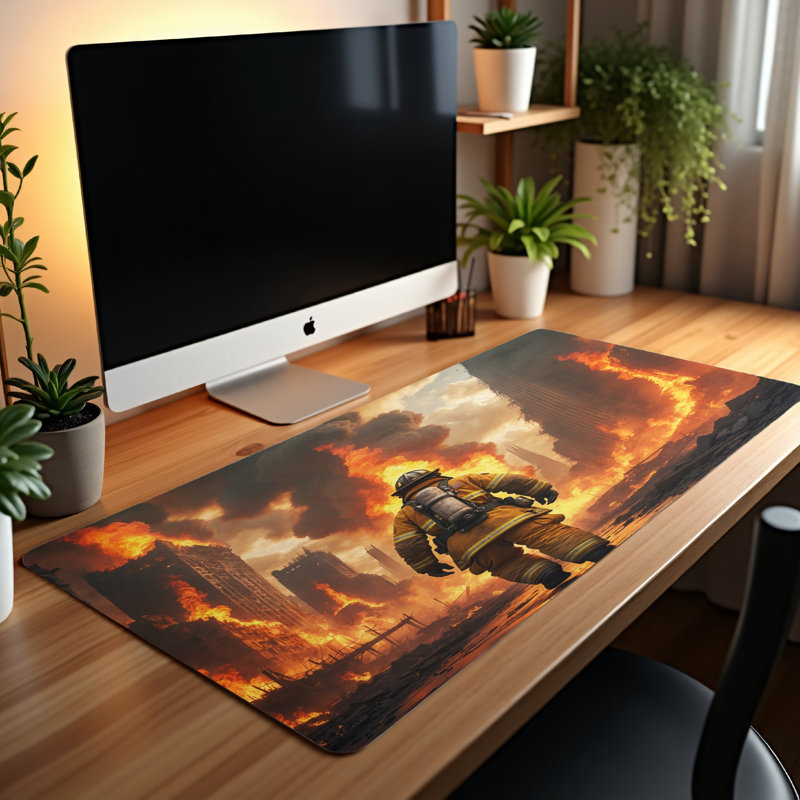 Polyester Desk Pad, 31.5x15.5