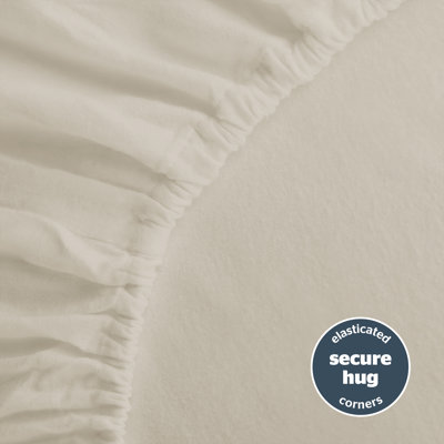 Silentnight Brushed Cotton Fitted Sheet