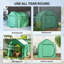 Dorian  Modern Pop-Up Greenhouse With Durable Steel Frame And Robust Plastic Cover