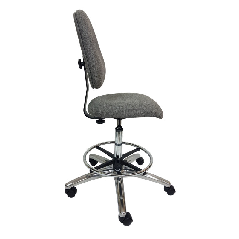 Drafting Chair, Grey