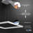 Atria 20-in Integrated LED Pendant Light Square Height Adjustable ETL Certified Chandelier
