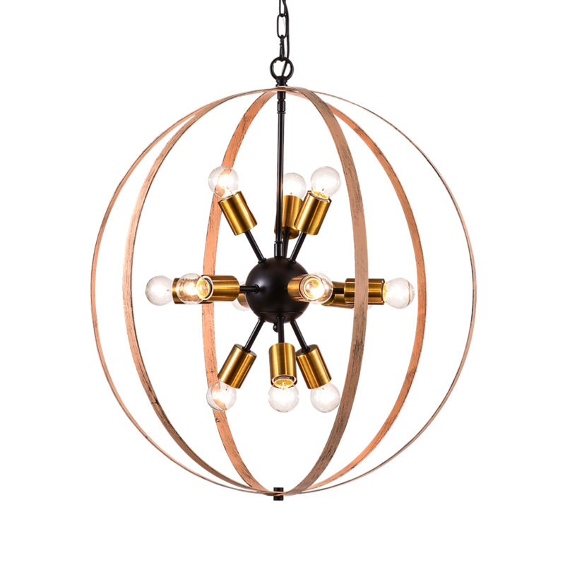 Lustre spoutnik 12 lumières Rasnick