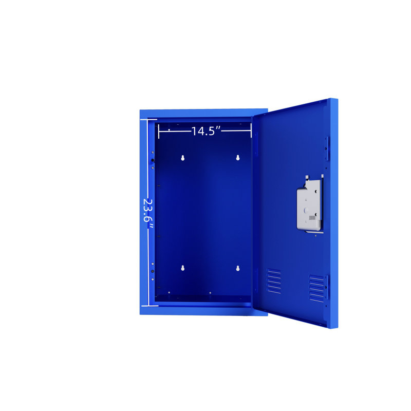 Armoire de rangement Beckinsale, Bleu
