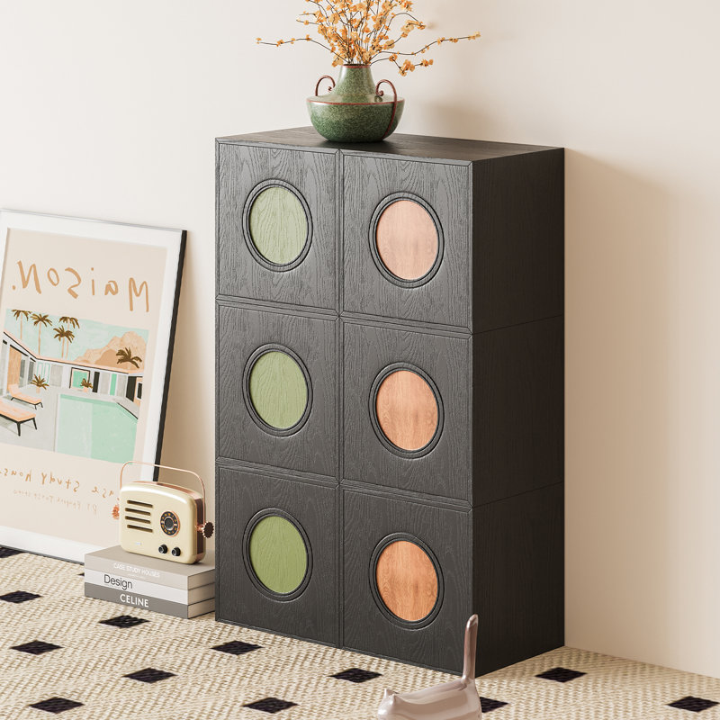 Armoire d'appoint moderne et rétro