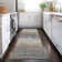 Machine Washable Indoor/Outdoor Christain ACN1270 Pewter Rug