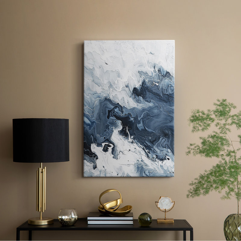 Série NAUTICAL CCXVII - Toile tendue avec châssis Premium - Prêt à être accroché, H 60 po x l 40 po
