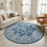 Tapis oriental bleu foncé Madison