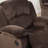 Motion Recliner Chair 1pc Rocker Recliner Couch Living Room Furniture Padded Suede Metal Reclining-1878216741