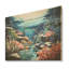 «Under Water Marine Reef Dream» - art mural bois de corail sous l'eau sur bois de pin naturel-101402392