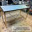 Metal Base Dining Table