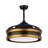Zalik 52'' Smart Ceiling Fan With 3CCT Dimmable LED Lights And Remote Control, Compatible with Alexa/Google