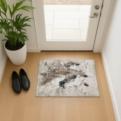 Tapis de qualité supérieure lavable à la machine Neiges AMF1719