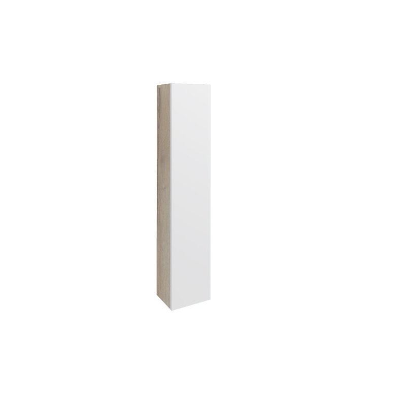 Roeper Linen Cabinet, Oak Halifax White, Left
