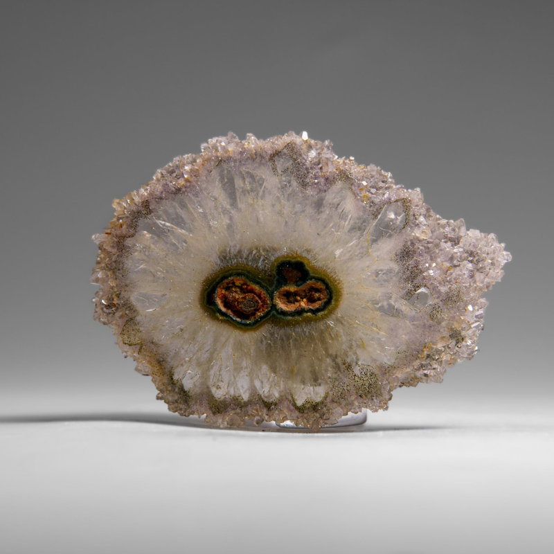 Quartz Stalactite Slice From Uruguay (76 Grams)