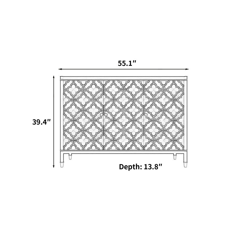 Simple household advanced sense sideboard