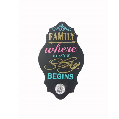 Crochet mural family mdf Altessa