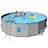 18 ft x 4 ft Metal Frame Pool Set