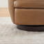 Fauteuil demi-tonneau en cuir Marcy Geniue-2097561554-2089390770