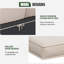 Ensemble de housses de coussin d'extérieur 14 pièces pour canapé modulaire 6 places, housses seulement-1321449902