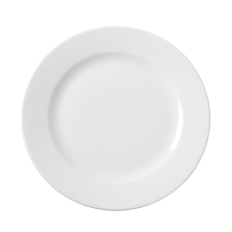 Jordyn Dinner Plate, White
