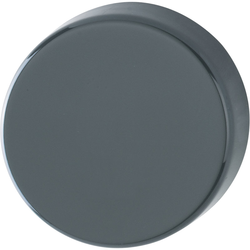 Amaryl Brescia Blind Escutcheon (Pair), Dark Grey