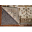 Tapis oriental fait à la main gris Oushak 8 x 10