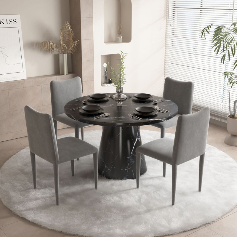 Hollis Dining Table, Engineering Stone