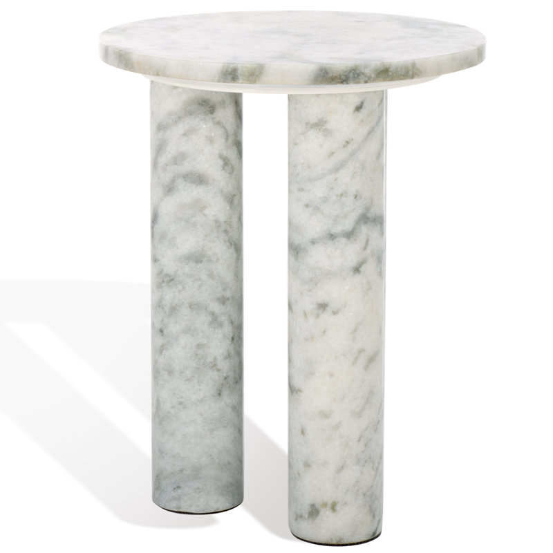 Giabella End Table, White