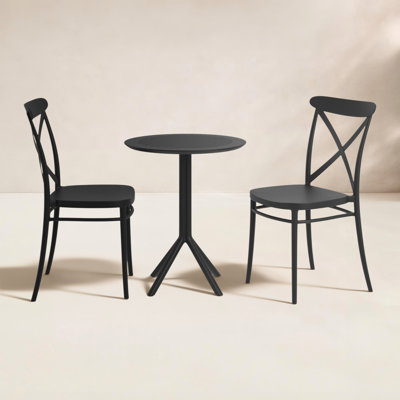 Farrah 23.6'' Round 2 - Person Bistro Set