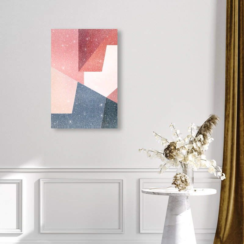 Aleranto Canvas Abstract Print by Oliver Gal, Black Frame, 10 x 15, 30"H x 20"W, Canvas Unframed
