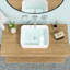 Lavabo de salle de bain rectangulaire en céramique blanche 19 "X15"