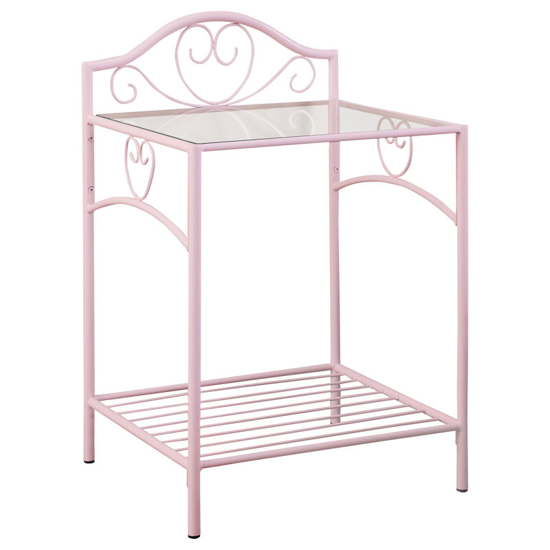 Cashlin 19.75'' W Metal Nightstand