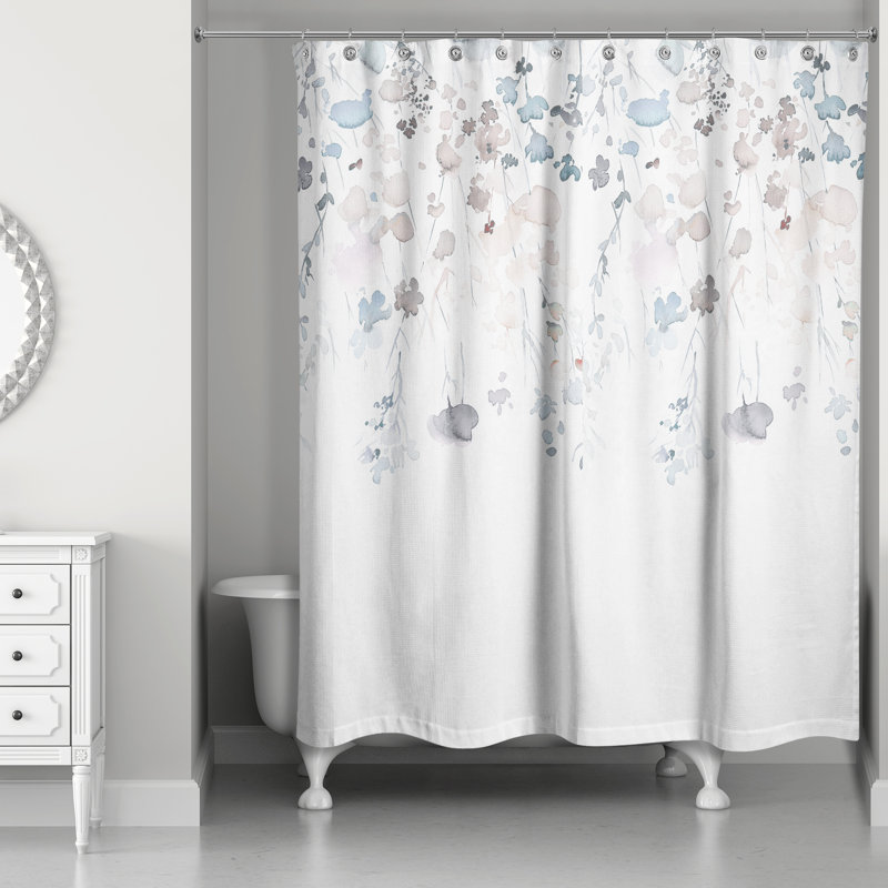 Rideau de douche Reva, Brun