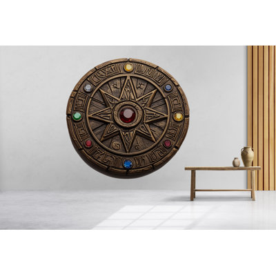 Murale Rune arcanique, art mural mystique, symbole antique, art mural gothique fantastique 432Mv