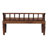 Bordeaux Leather Bench