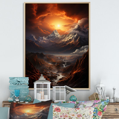 Bajan " Hebrew Mount Sinai Landscape II "
