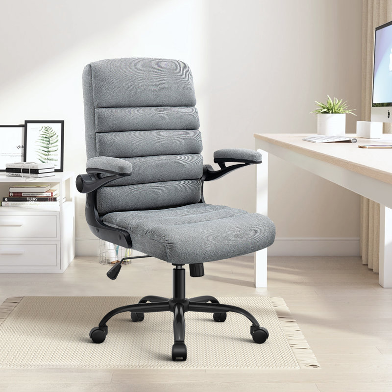 Inbox Zero Lashanti Fabric Executive Chair