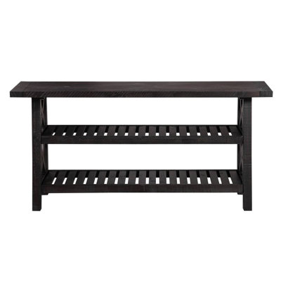 Oak Park Cross Bar Console Table