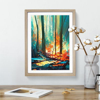 Painted Forest No.2 - Framed Print