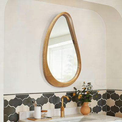 Miroir mural irrégulier