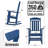 Oxing HDPE Outdoor Rocking Chair-1839034279