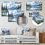Mountain View Bliss III - campagne imprimée sur métal-1693350987