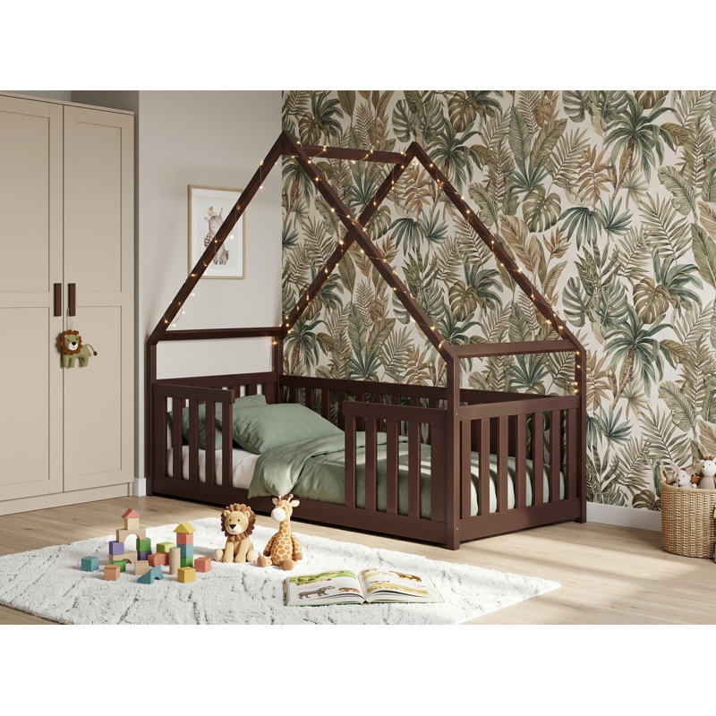 Vasso Single (3') Solid Wood Bed Frame