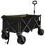 Chariot pliant pliable extra long de 300 L et 49 po avec hayon arrière, grandes roues de 7 po x 4 po tout-terrain, chariot de plage Chariot de plage pliable robuste de 400 lb pour le camping de sports de jardin
