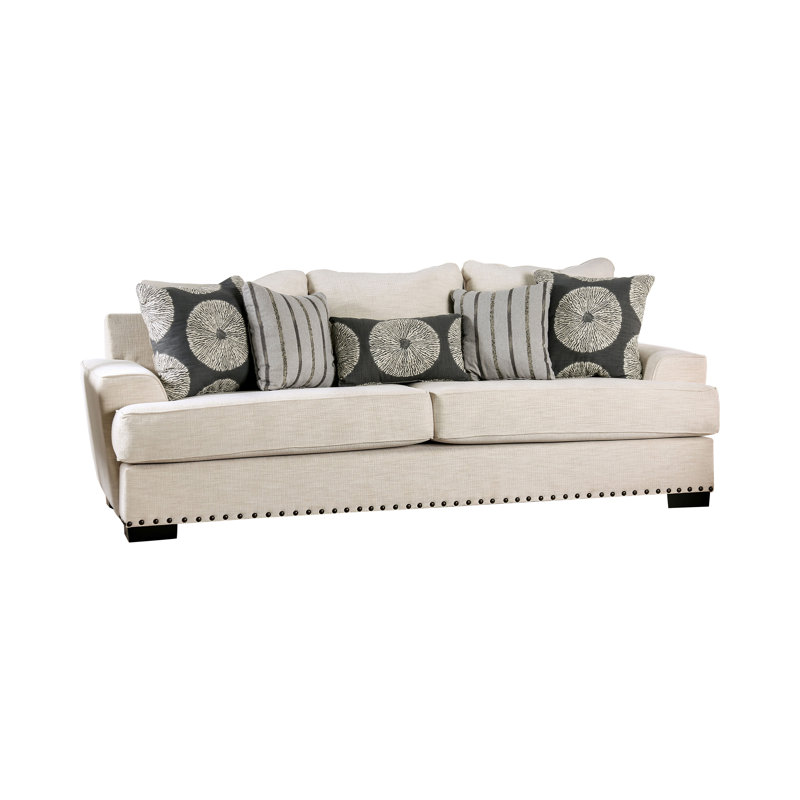 Aisling 101'' Upholstered Sofa, Beige