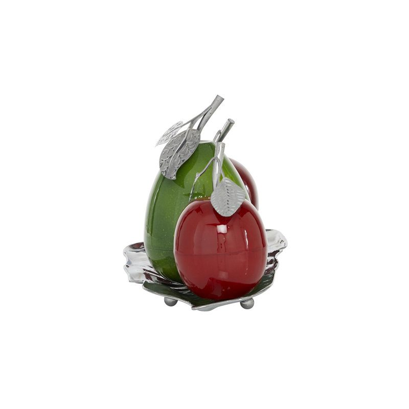 Food & Beverage Figurines & Sculptures, 10.65" H x 18.4" W x 9.5" D, Green