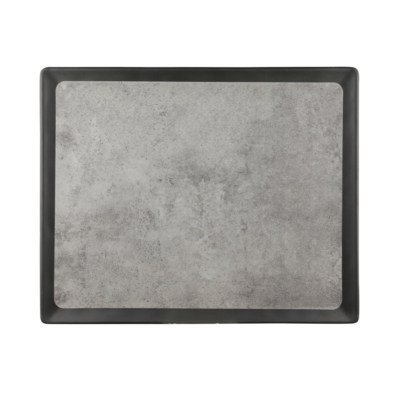 Plateau en mélamine Kobe, H 0,5 po x l 12,63 po x P 10,38 po, Or